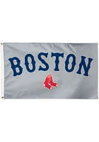 Boston Red Sox 3x5 Silk Screen Grommet Flag