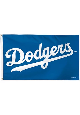 Los Angeles Dodgers 3x5 Logo Blue Silk Screen Grommet Flag