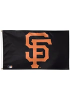 San Francisco Giants 3x5 Orange Silk Screen Grommet Flag