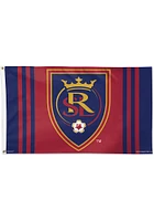 Real Salt Lake 3x5 Red Silk Screen Grommet Flag