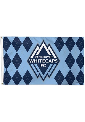 Vancouver Whitecaps FC 3x5 Navy Blue Silk Screen Grommet Flag