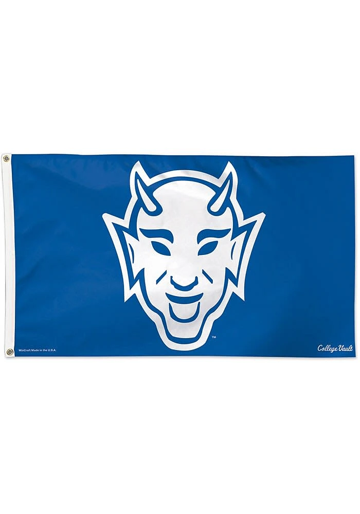 Duke Blue Devils 3x5 Blue Silk Screen Grommet Flag