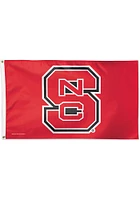 NC State Wolfpack 3x5 Style Red Silk Screen Grommet Flag
