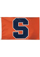 Syracuse Orange 3x5 Orange Silk Screen Grommet Flag - Orange