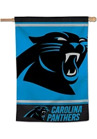 Carolina Panthers Mega Logo 28x40 Banner