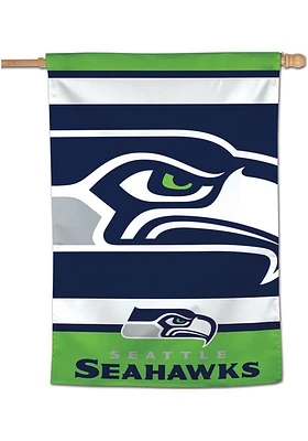 Seattle Seahawks Mega Logo 28x40 Banner