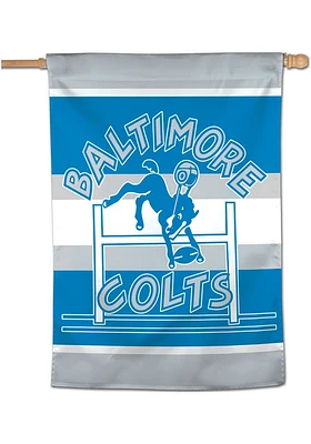Indianapolis Colts Retro 28x40 Banner - Blue