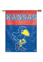 Kansas Jayhawks 28x40 Design Banner - Blue