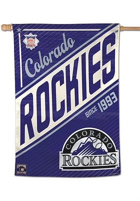Colorado Rockies 28x40 Vintage Banner
