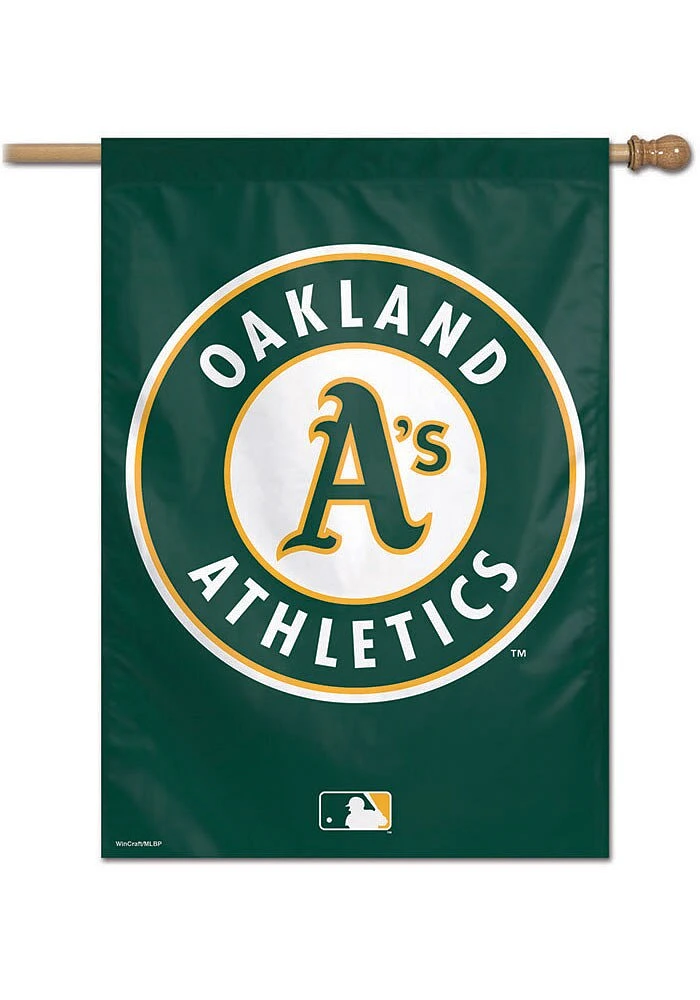 Oakland Athletics 28x40 Circle Logo Banner