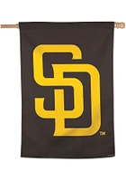 San Diego Padres 28x40 Logo Banner
