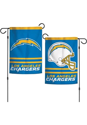 Los Angeles Chargers 2 Sided Team Logo Garden Flag - Blue