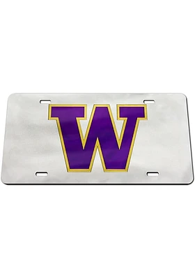 Washington Huskies Logo Car Accessory License Plate