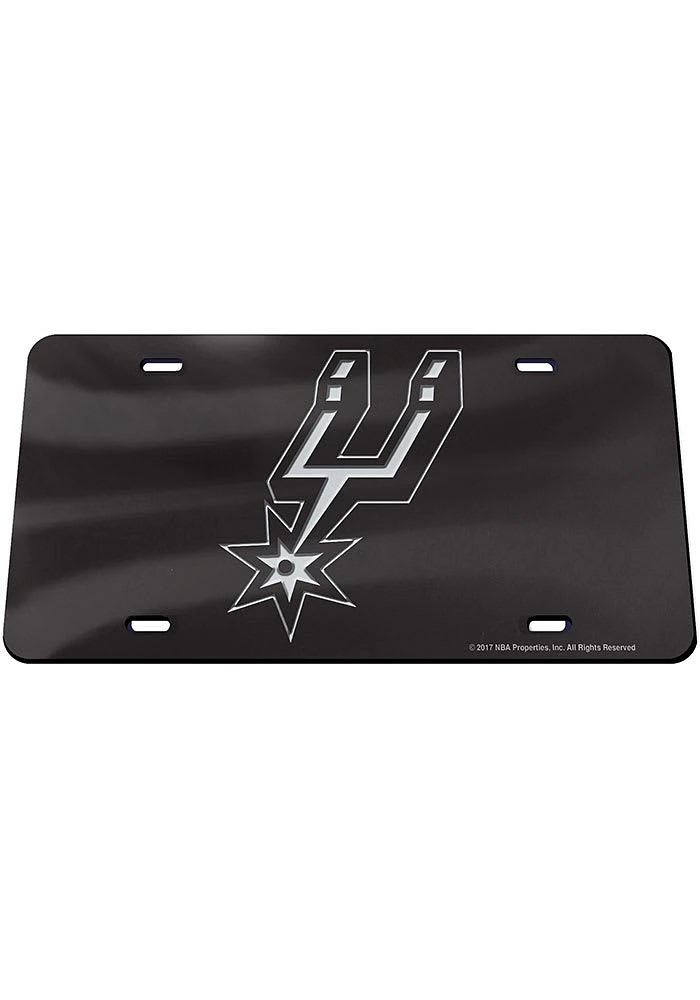 San Antonio Spurs Logo Car Accessory License Plate