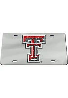 Texas Tech Red Raiders Glitter Logo Car Accessory License Plate