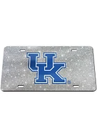 Kentucky Wildcats Glitter Car Accessory License Plate