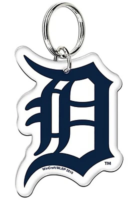 Detroit Tigers Acylic Keychain - Navy Blue