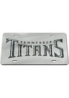 Tennessee Titans Glitter Car Accessory License Plate