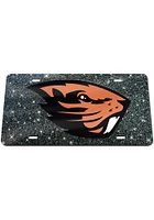 Oregon State Beavers Glitter Car Accessory License Plate