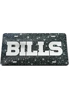 Buffalo Bills Glitter Car Accessory License Plate