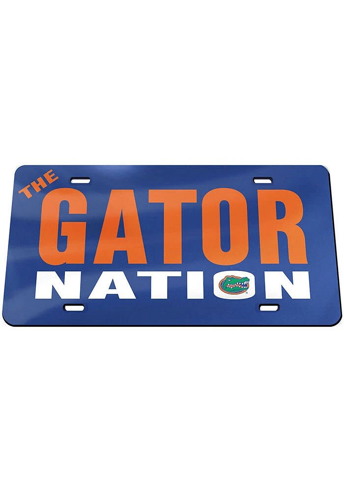 Florida Gators Gator Nation Car Accessory License Plate