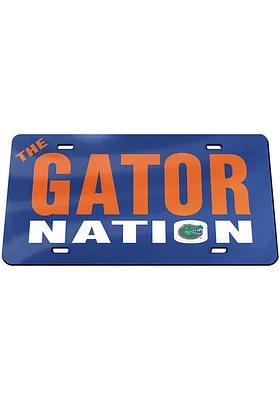 Florida Gators Gator Nation Car Accessory License Plate