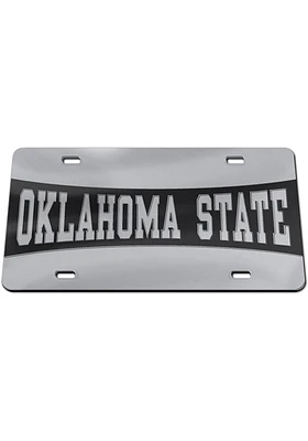 Oklahoma State Cowboys Inlaid Style Car Accessory License Plate