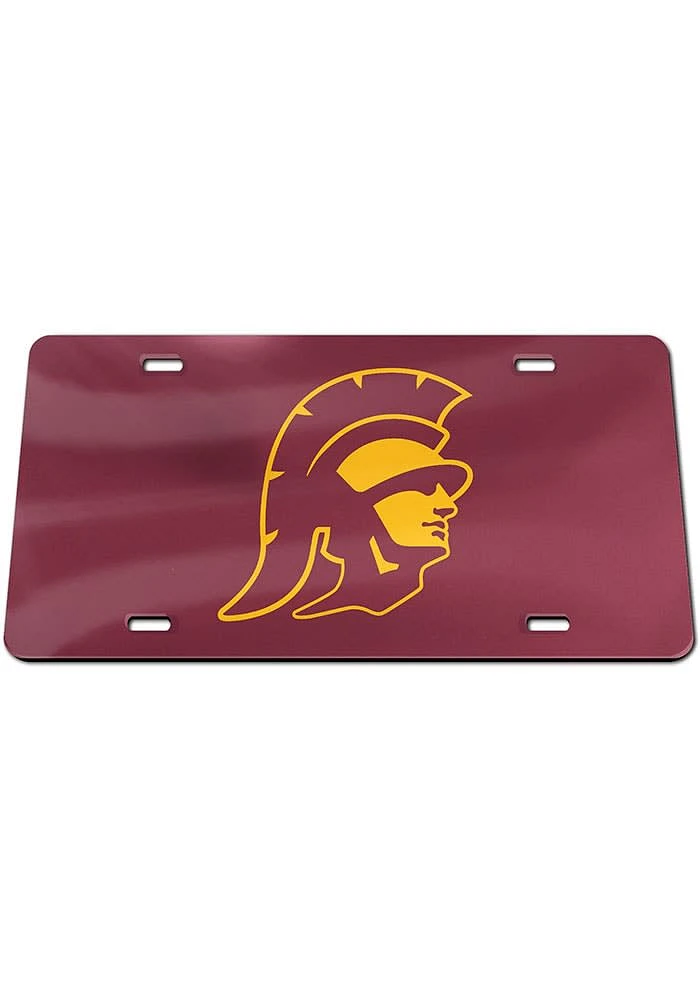 USC Trojans Inlaid Car Accessory License Plate