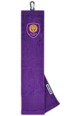 Orlando City SC Embroidered Microfiber Golf Towel