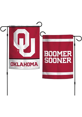 Oklahoma Sooners 12x18 inch 2-Sided Garden Flag - Red