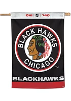 Chicago Blackhawks Reverse Retro Logo Banner