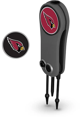 Arizona Cardinals Ball Marker Switchblade Divot Tool