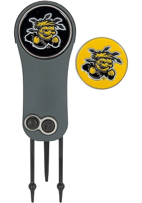 Wichita State Shockers Ball Marker Switchblade Divot Tool