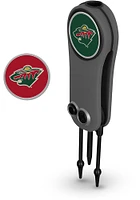 Minnesota Wild Ball Marker Switchblade Divot Tool