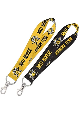 Northern Kentucky Norse Key Strap Lanyard - Yellow