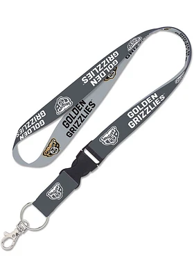 Oakland University Golden Grizzlies Charcoal Lanyard - Charcoal