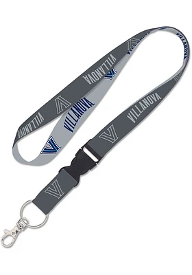 Villanova Wildcats Charcoal Lanyard - Charcoal