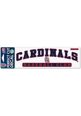 St Louis Cardinals Arched Auto Decal
