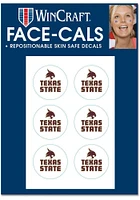 Texas State Bobcats 6 Pack Tattoo