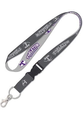 Tarleton State Texans Charcoal Lanyard - Purple