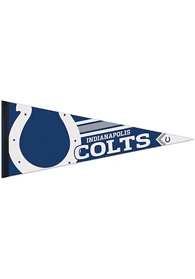 Indianapolis Colts 12x30 Logo Premium Pennant - Blue