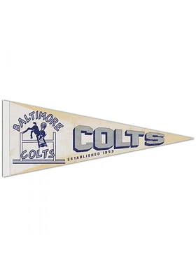 Indianapolis Colts 12x30 Retro Pennant