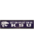 K-State Wildcats 1.5x6 Wood Magnet
