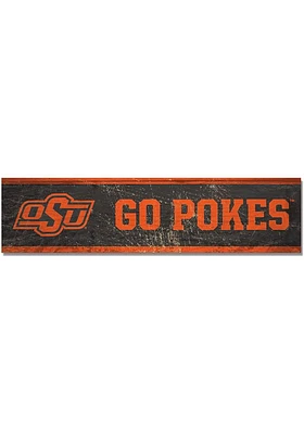 Oklahoma State Cowboys 1.5x6 Wood Magnet