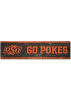 Oklahoma State Cowboys 1.5x6 Wood Magnet