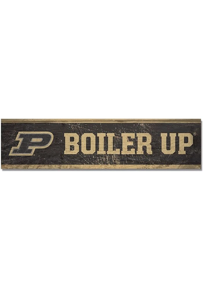 Purdue Boilermakers 1.5x6 Wood Magnet