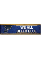 St Louis Blues 1.5x6 Wood Magnet
