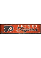 Philadelphia Flyers 1.5x6 Wood Magnet