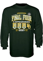 Baylor Bears Green 2021 Final Four Long Sleeve T Shirt