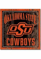 Oklahoma State Cowboys 3x3 Wood Magnet Magnet